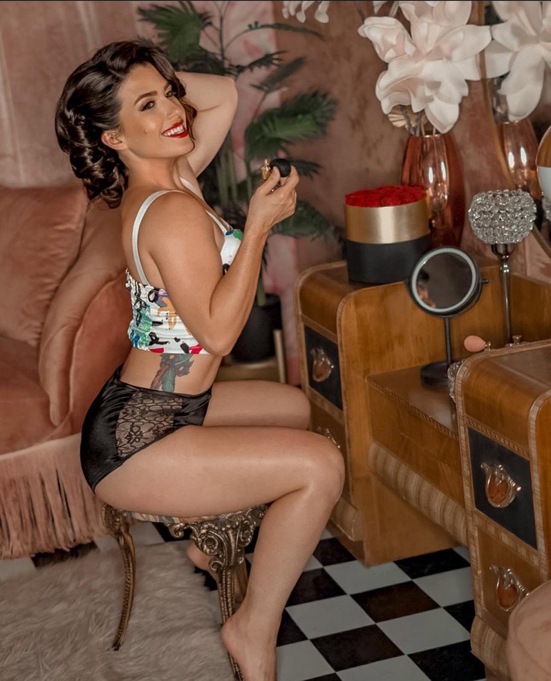 Commercial beauty campaign scene by Kat of LA